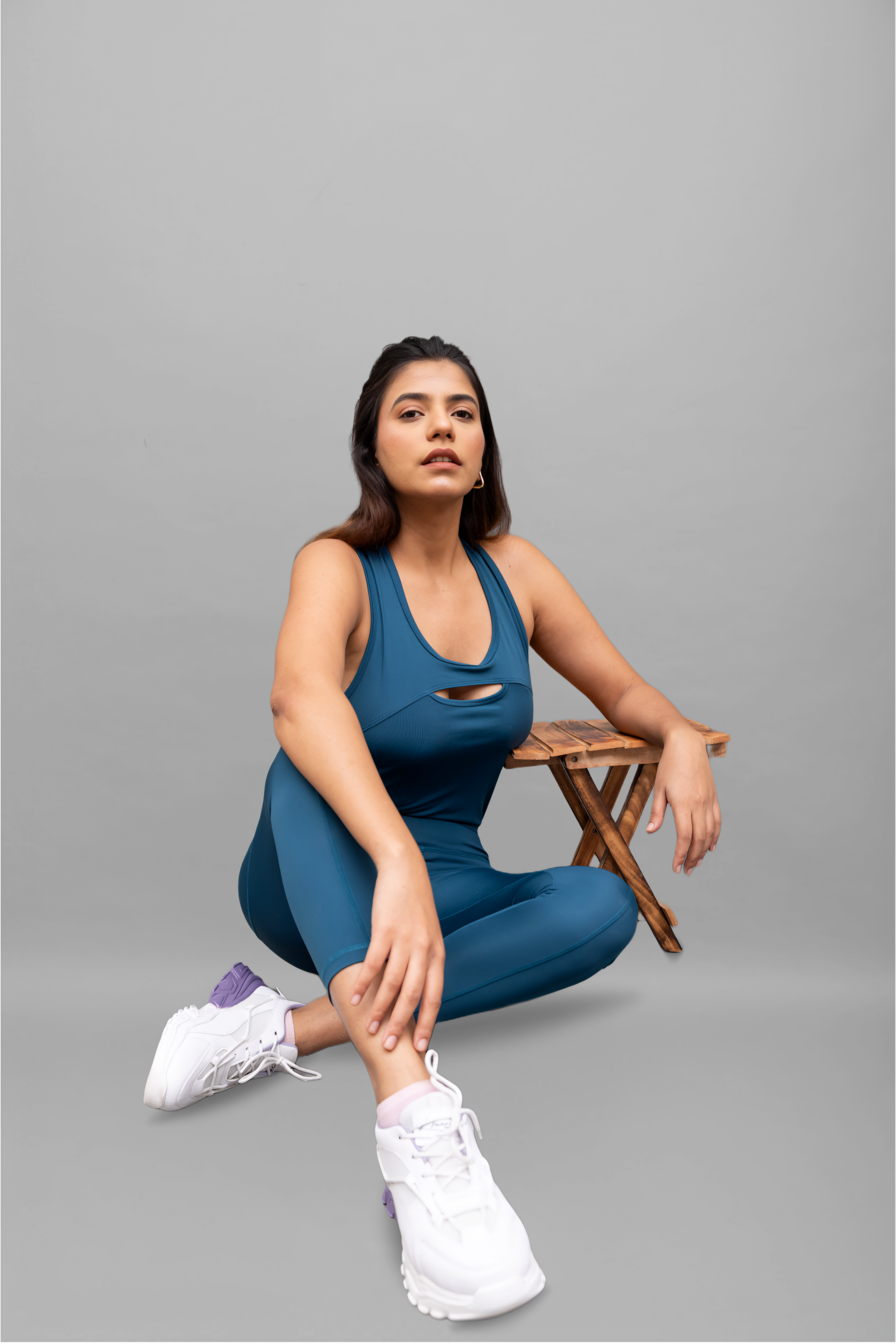 Contour-Fit Teal Leggings - Lite