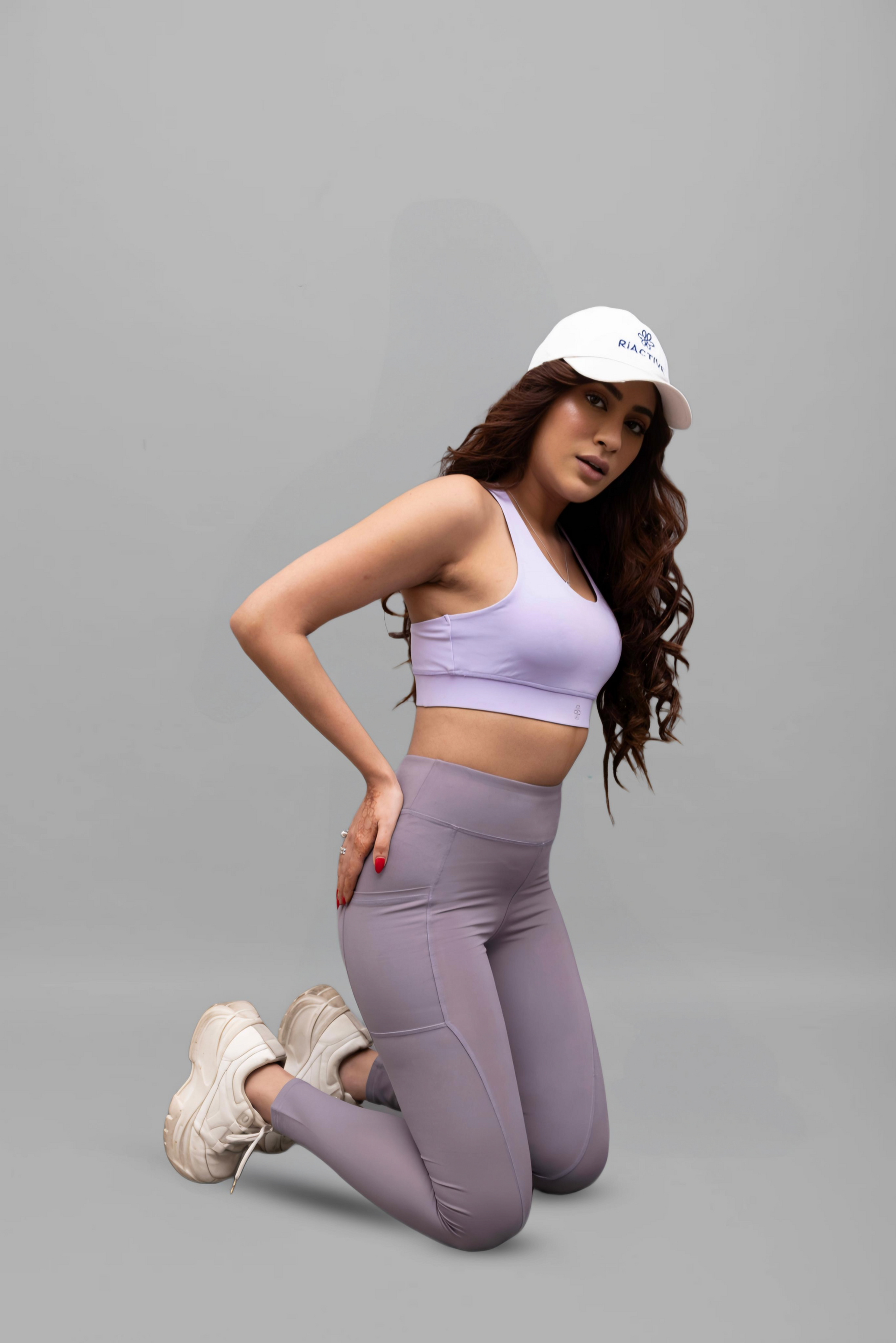 Sculpt-Fit Dark Lavender Leggings