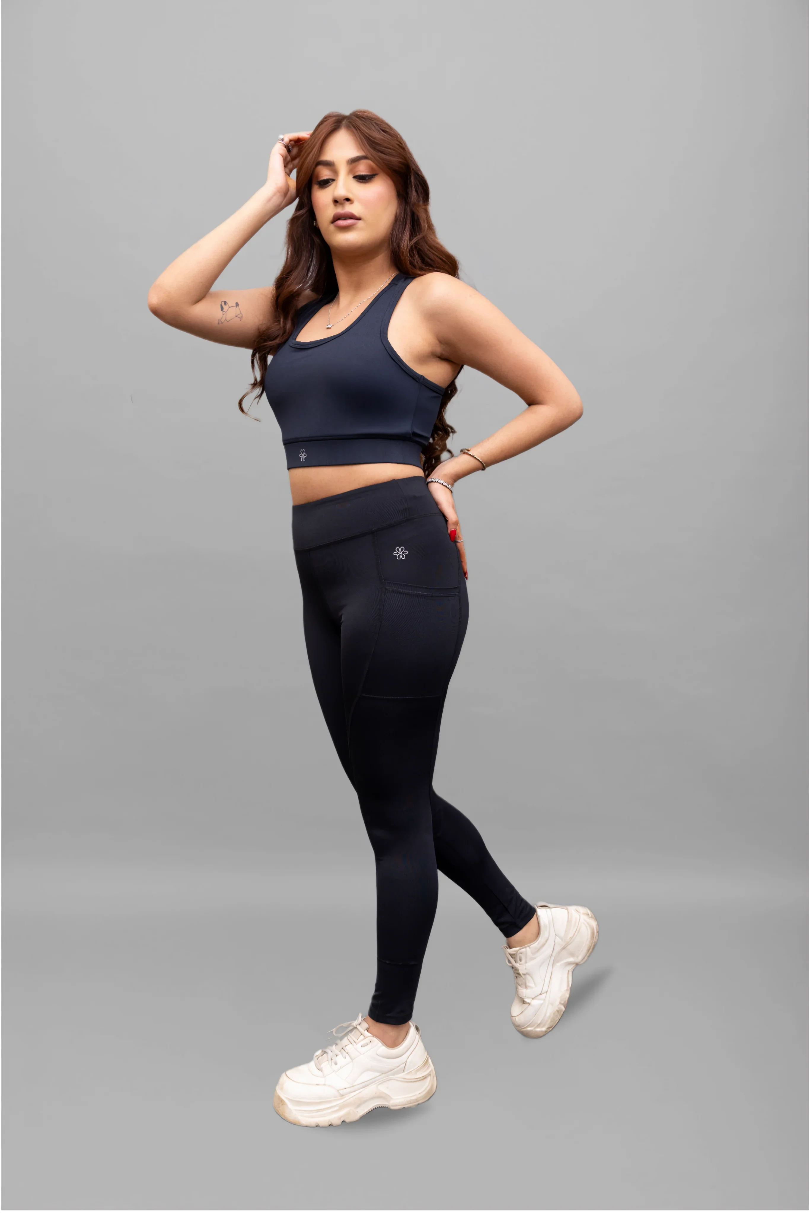Sculpt-Fit Dodger Blue Leggings