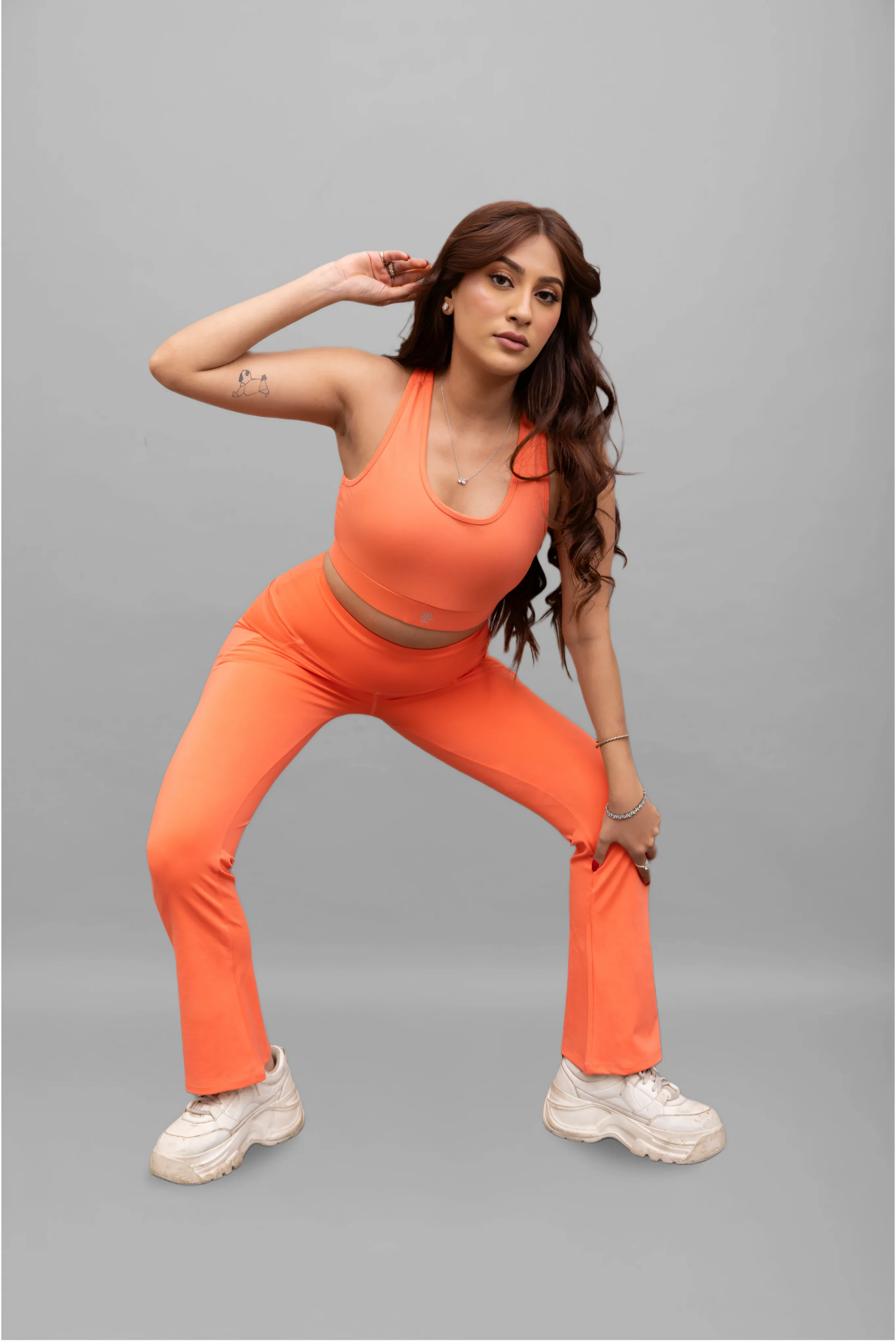 X-Fit Coral Sports Bra