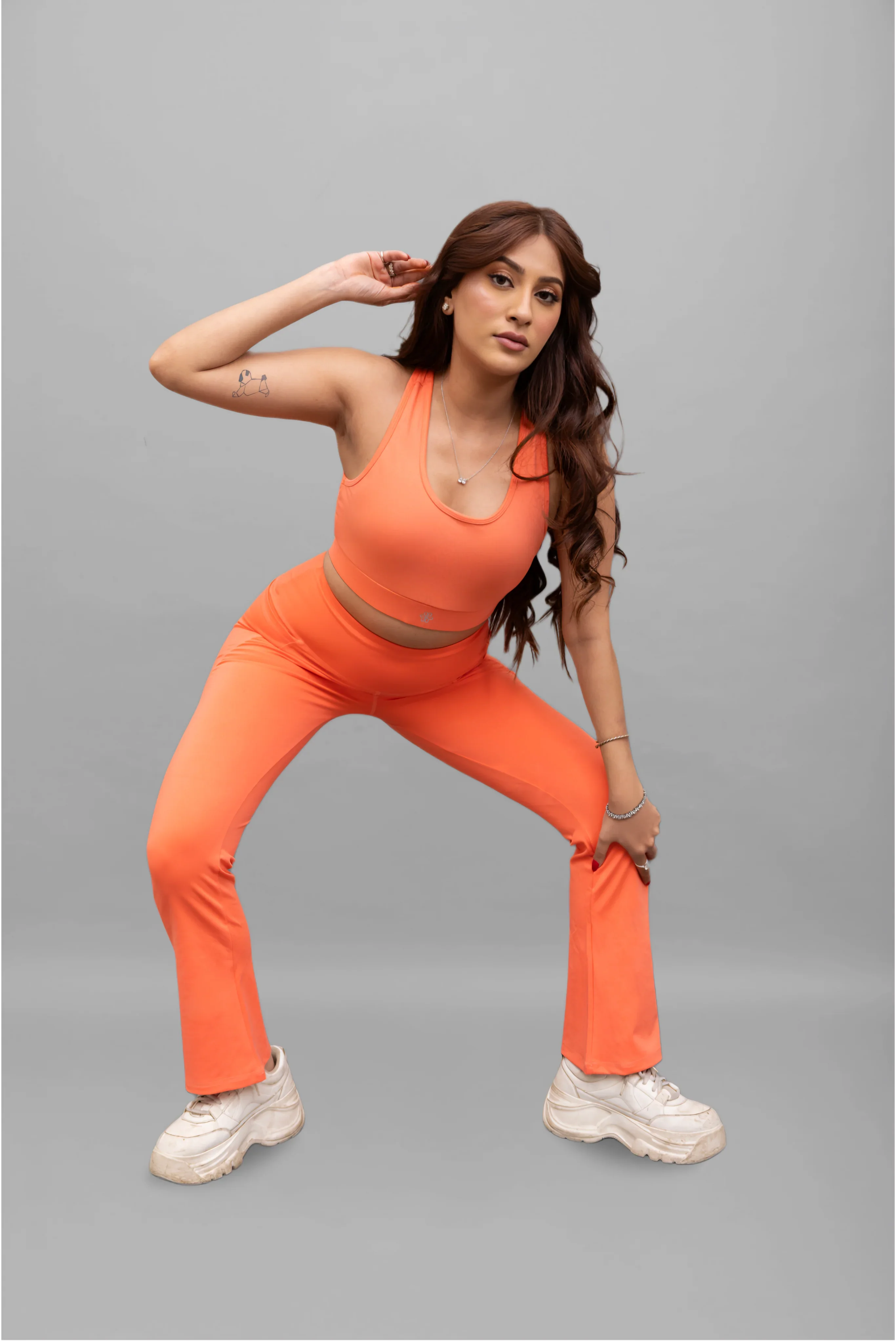 X-Fit Coral Sports Bra