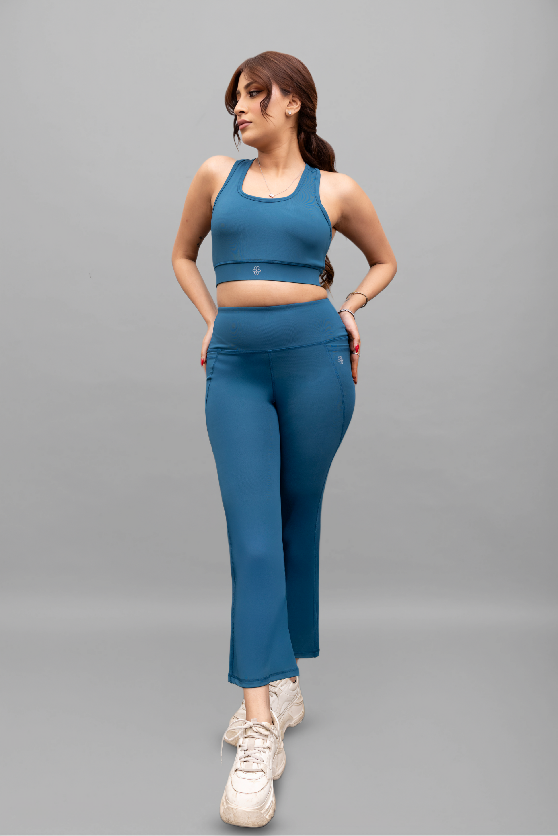 Essential Teal Flare Pants - Lite 2XL