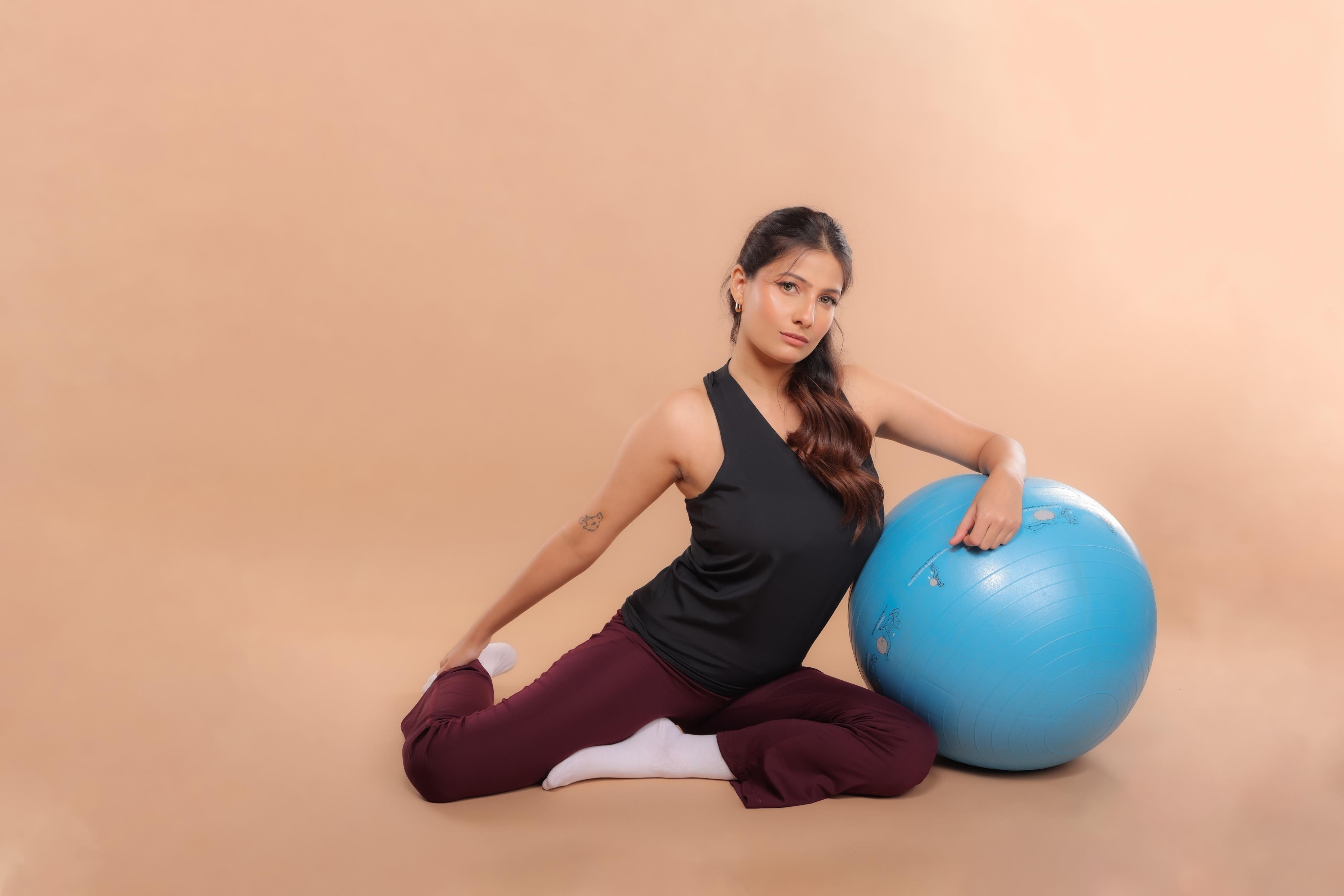 Grace Noir V-Neck Tank Top