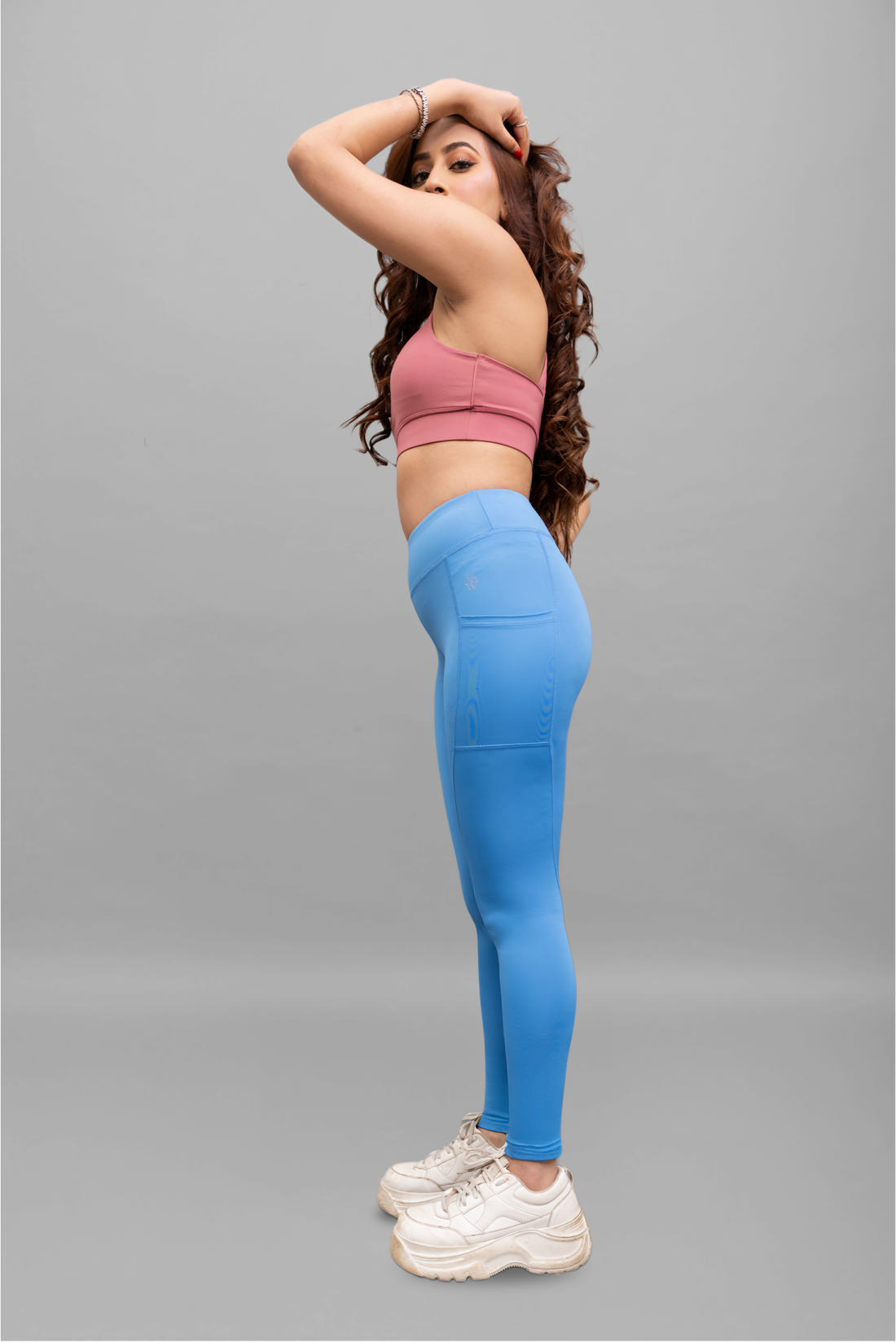 Sculpt-Fit Dodger Blue Leggings