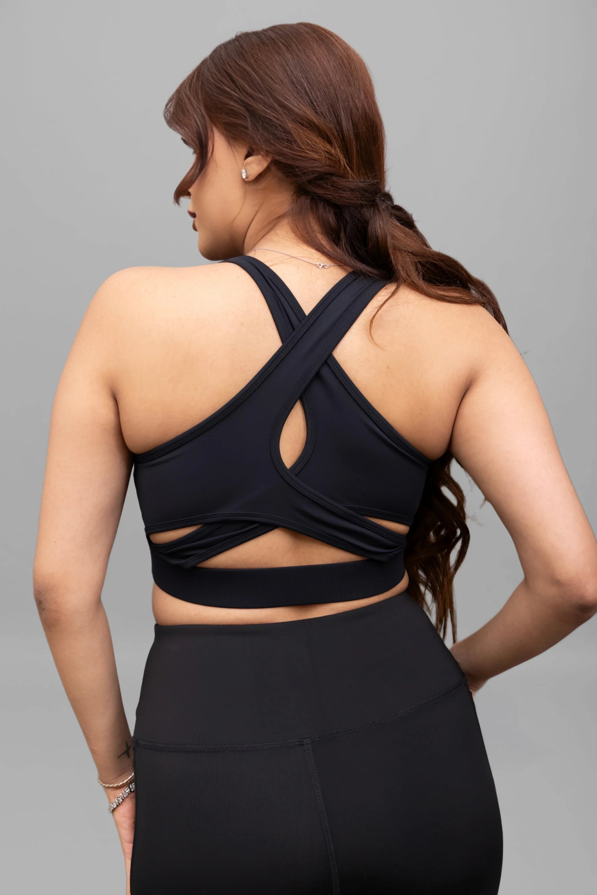 X-Fit Noir Sports Bra XL