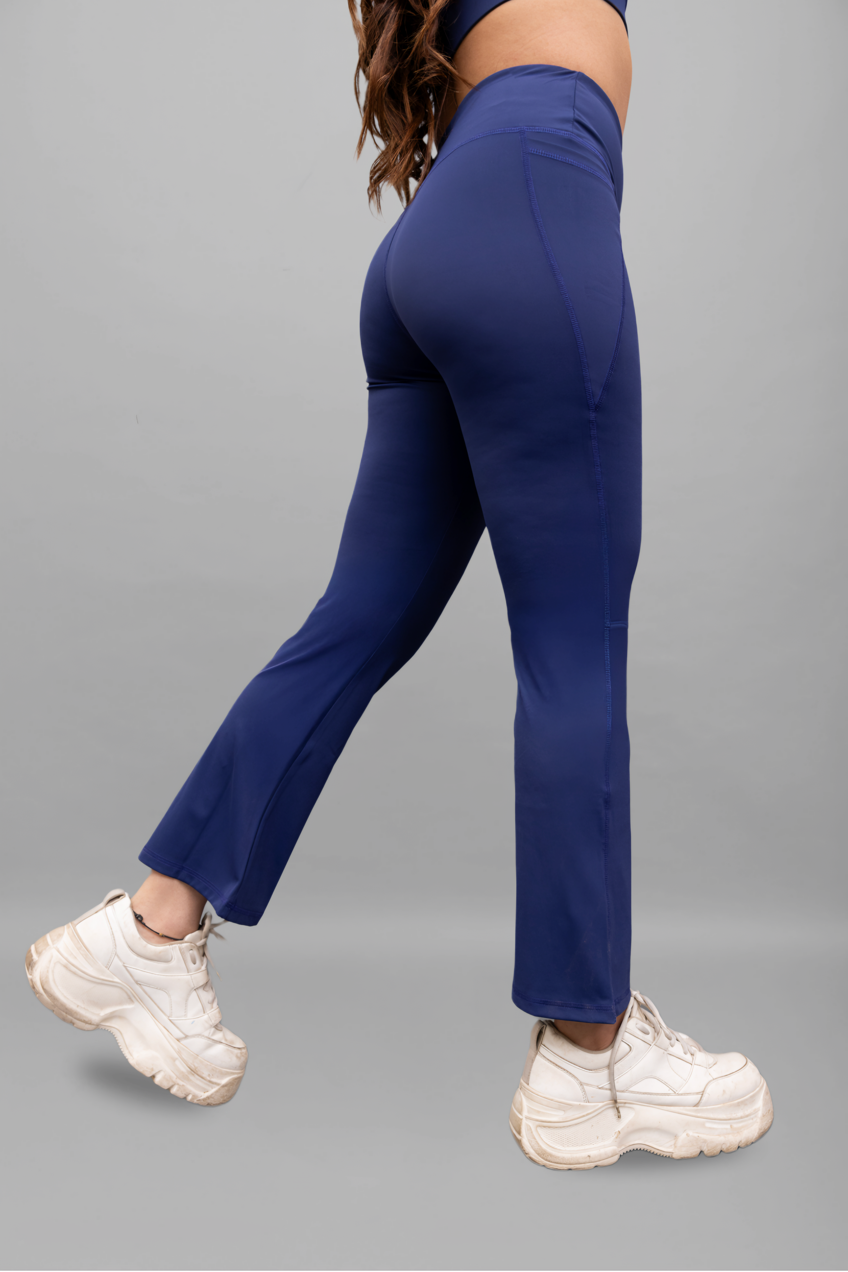 Essential Navy Flare pants 2XL