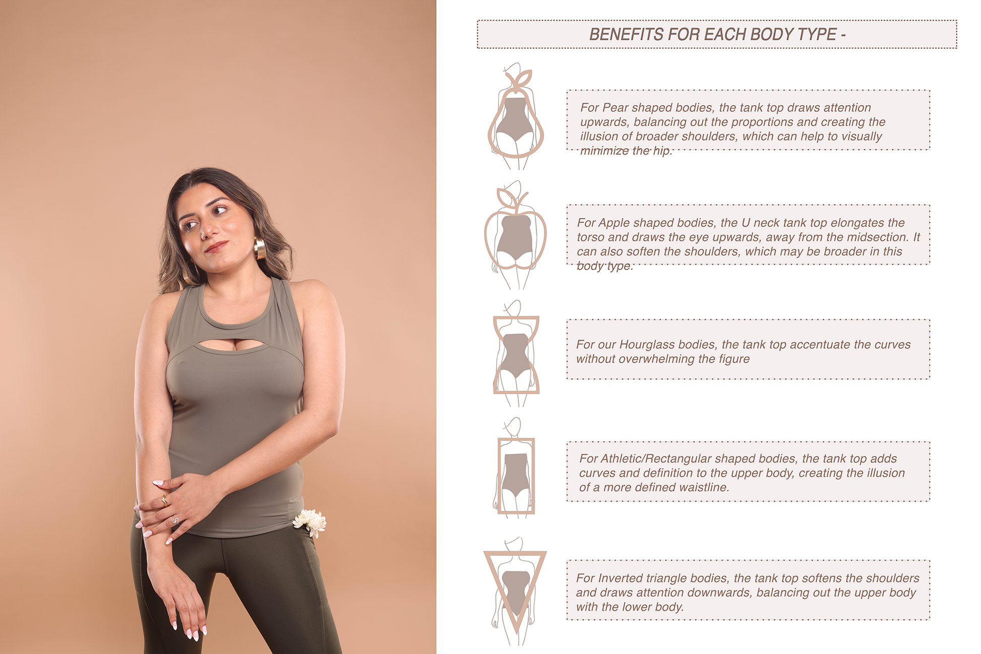 Tailored Teal U-Neck Tank Top - Lite