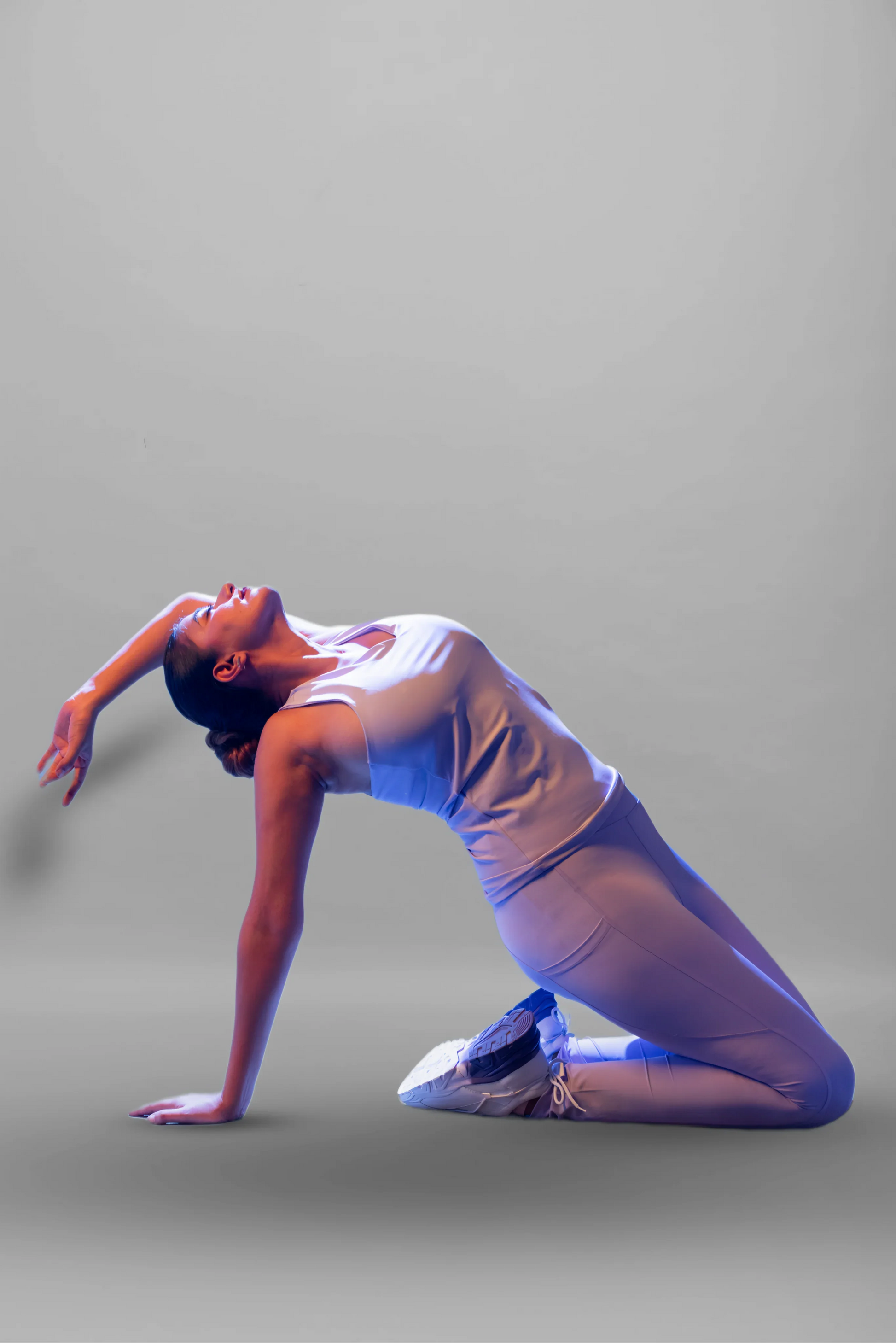 Grace Lilac V-Neck Tank Top