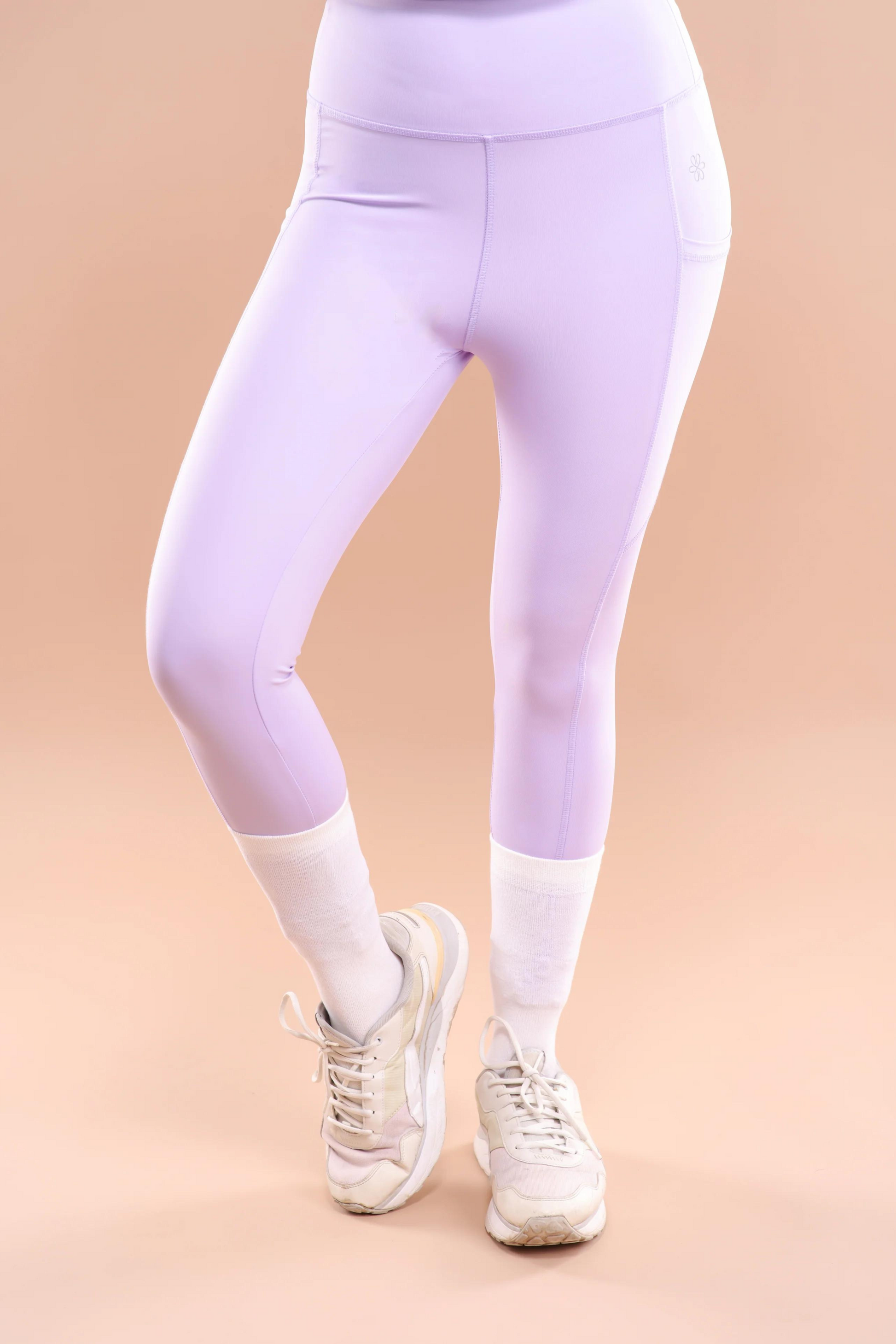 Contour-Fit Lilac Leggings 2XL