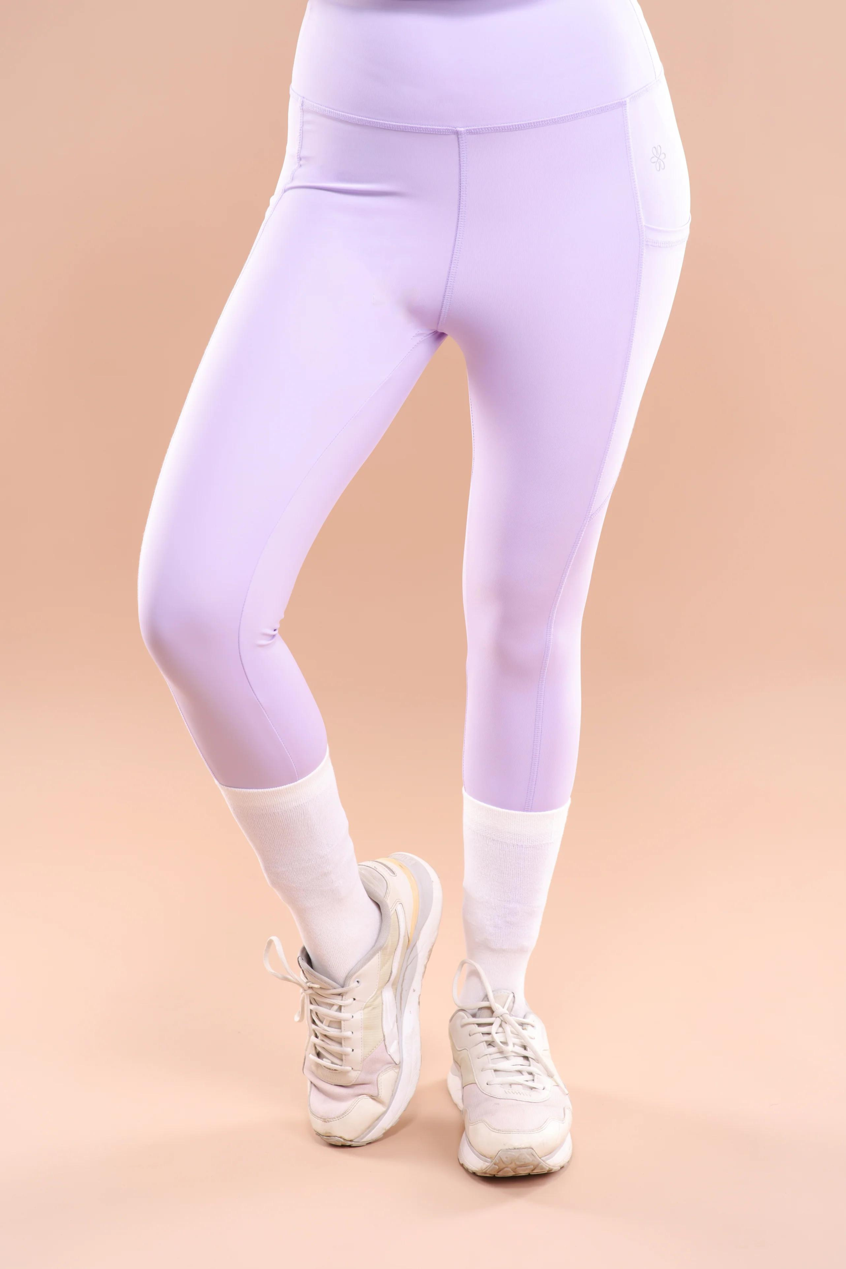 Contour-Fit Lilac Leggings 2XL