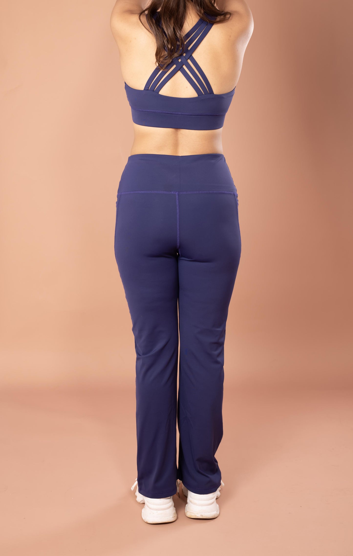 Essential Navy Flare pants