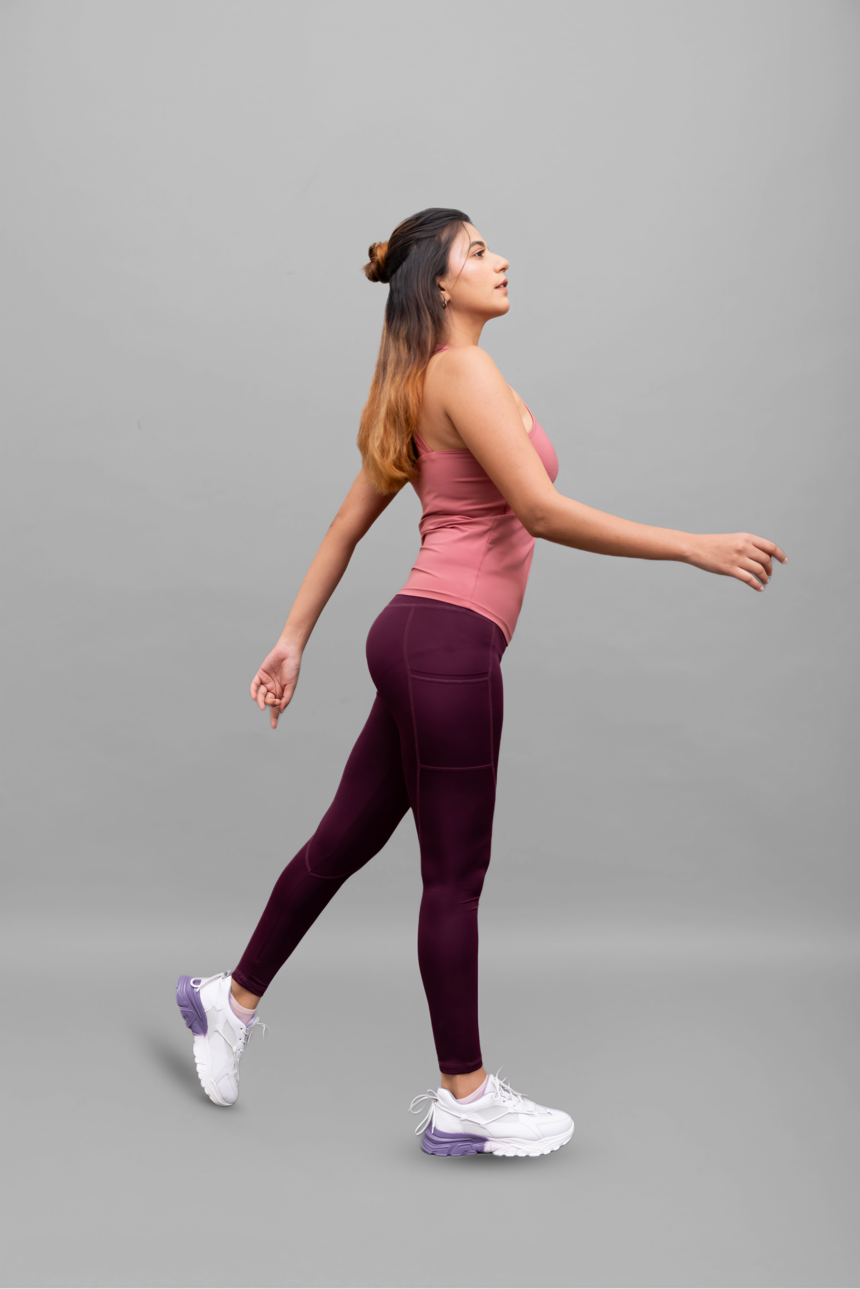 Grace Dusty Rose V-Neck Tank