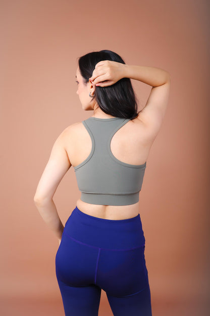 The Classic Sage Sports Bra