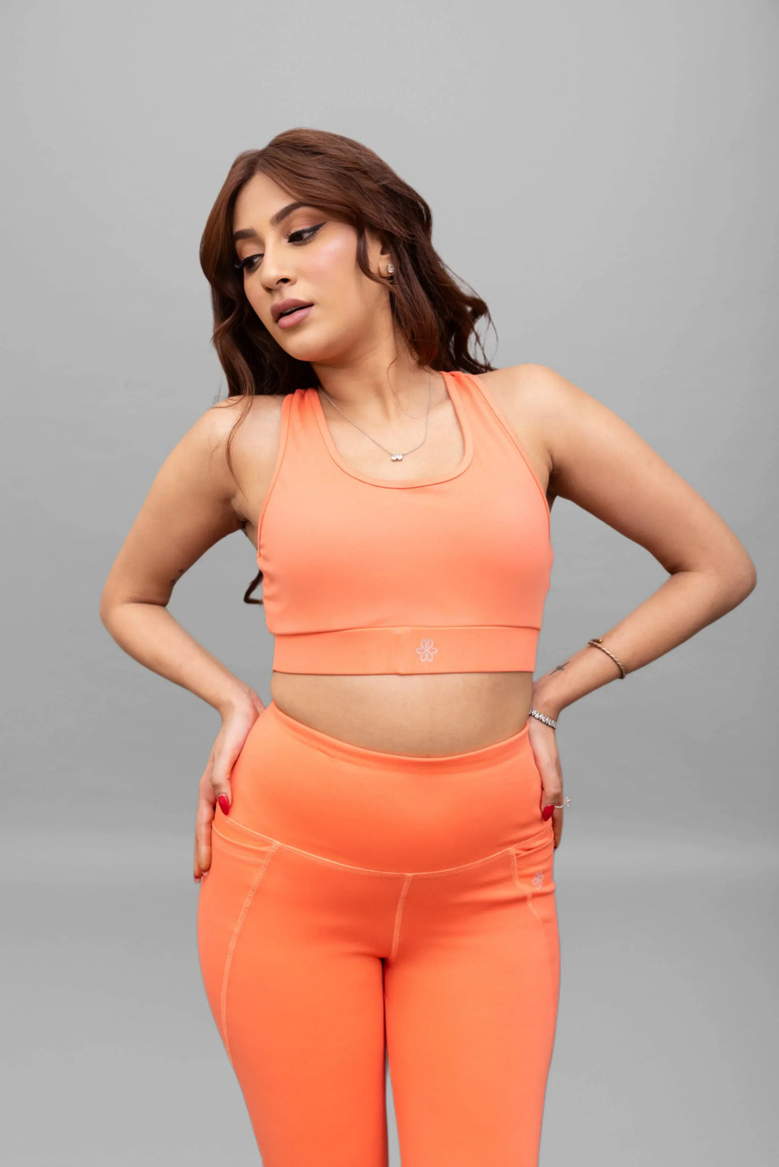 Coral Sports Bra – Stylish Support | Riactive