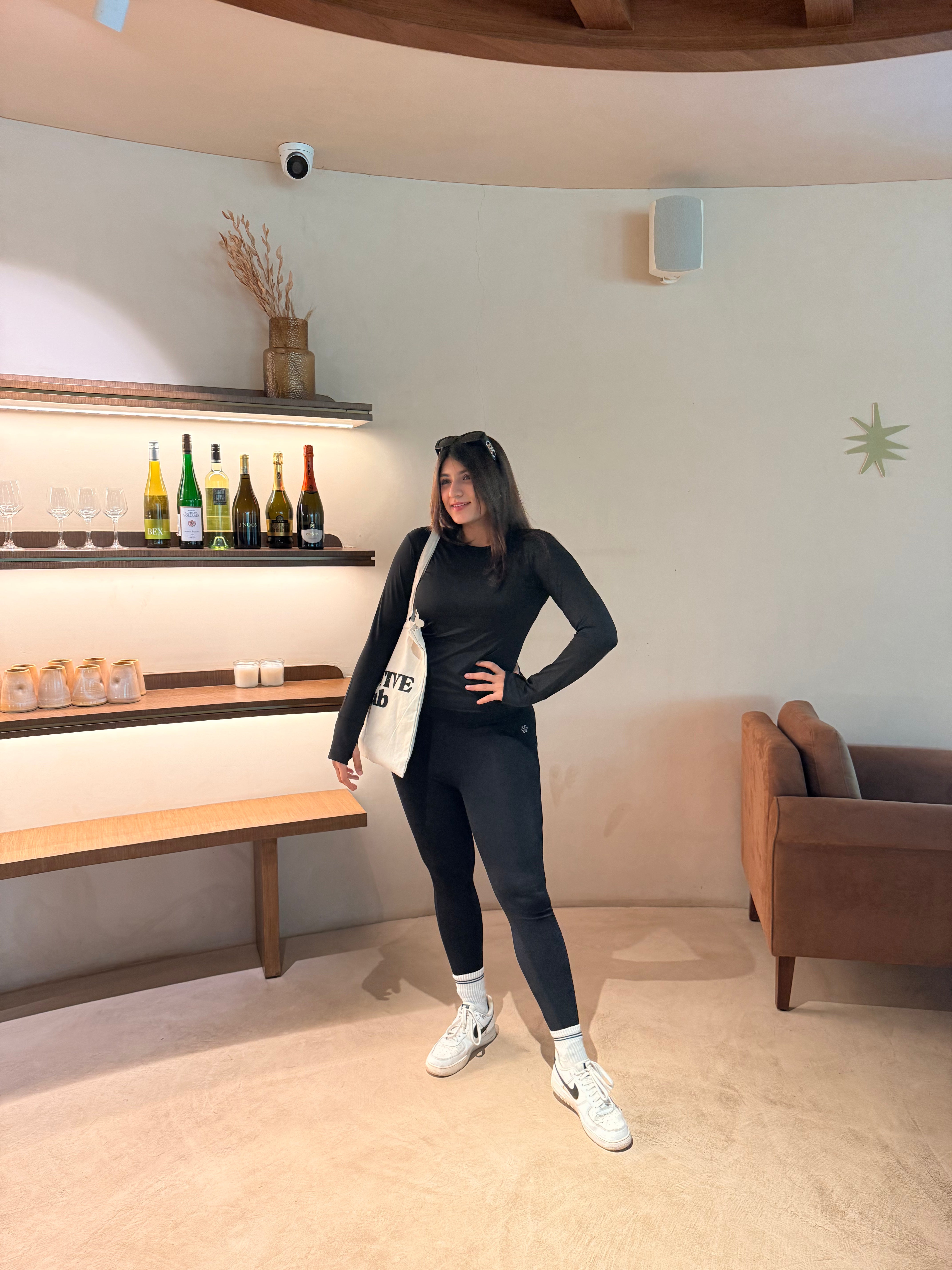 Define Noir Long Sleeves Top