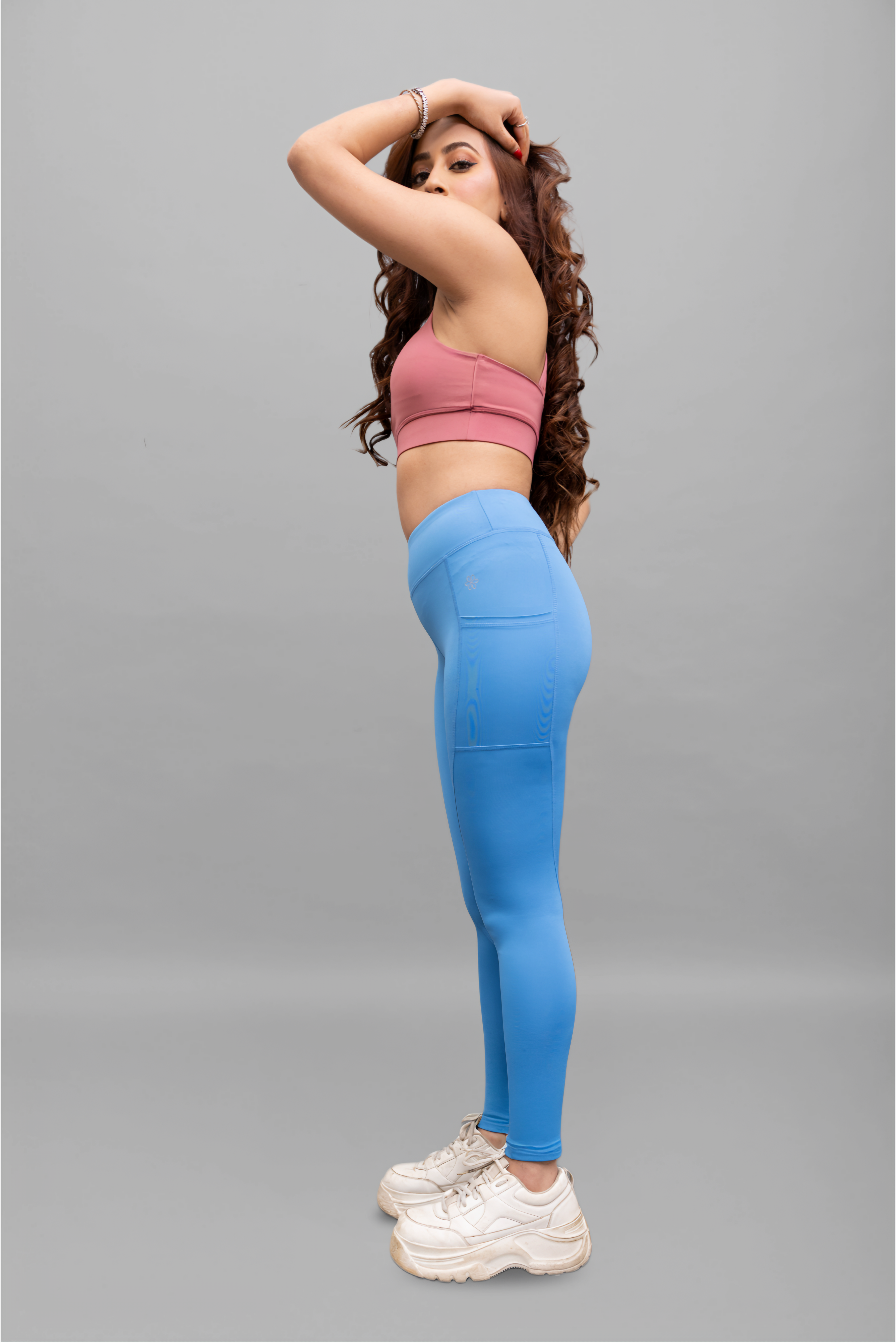Sculpt-Fit Dodger Blue Leggings