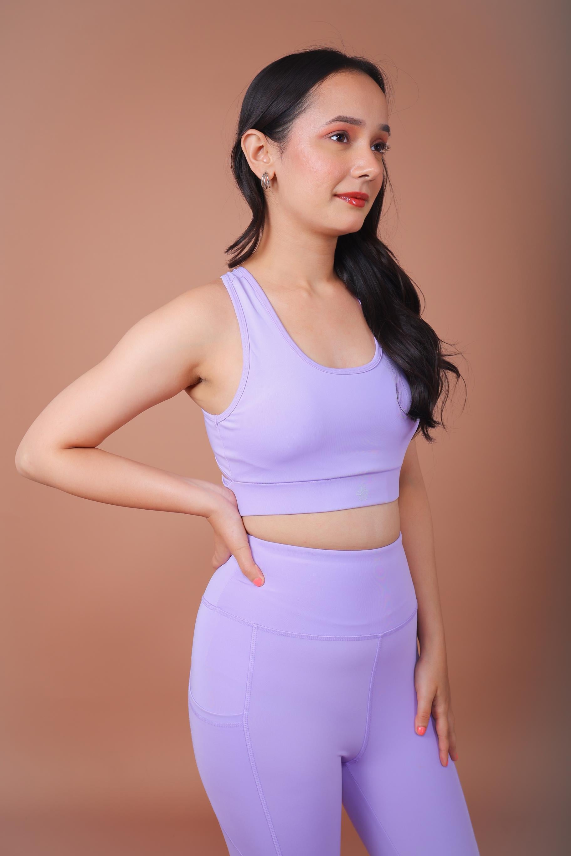 X-Fit Lilac Sports Bra