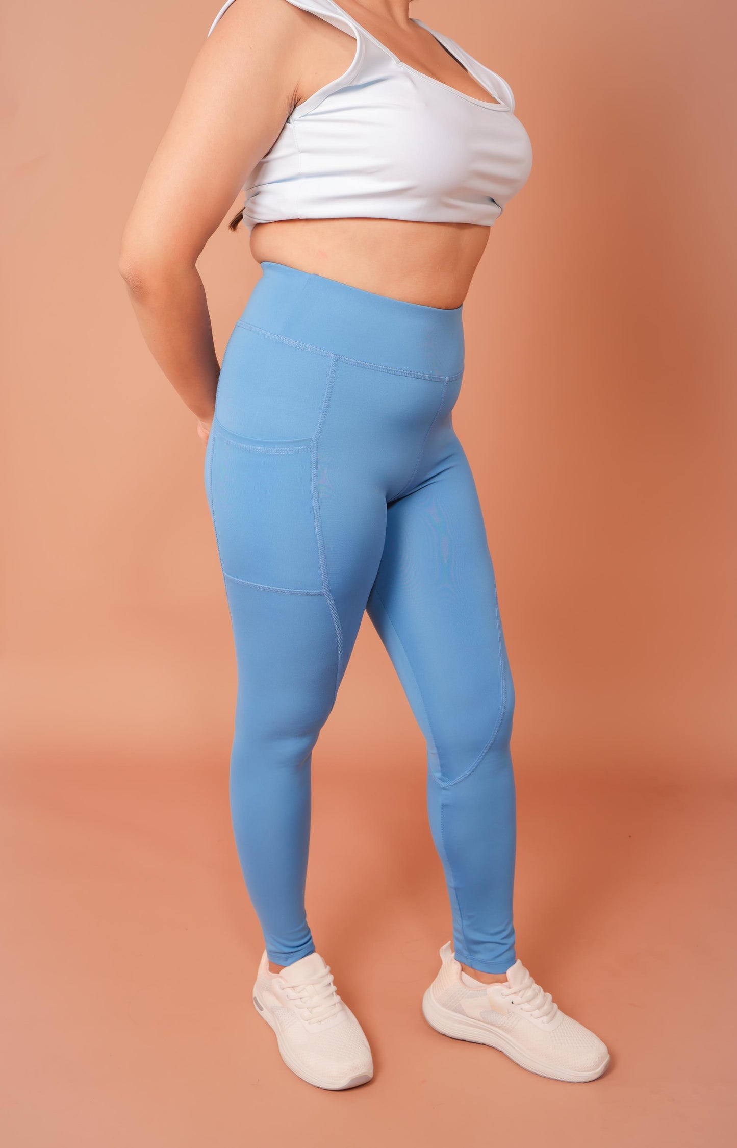 Sculpt-Fit Dodger Blue Leggings