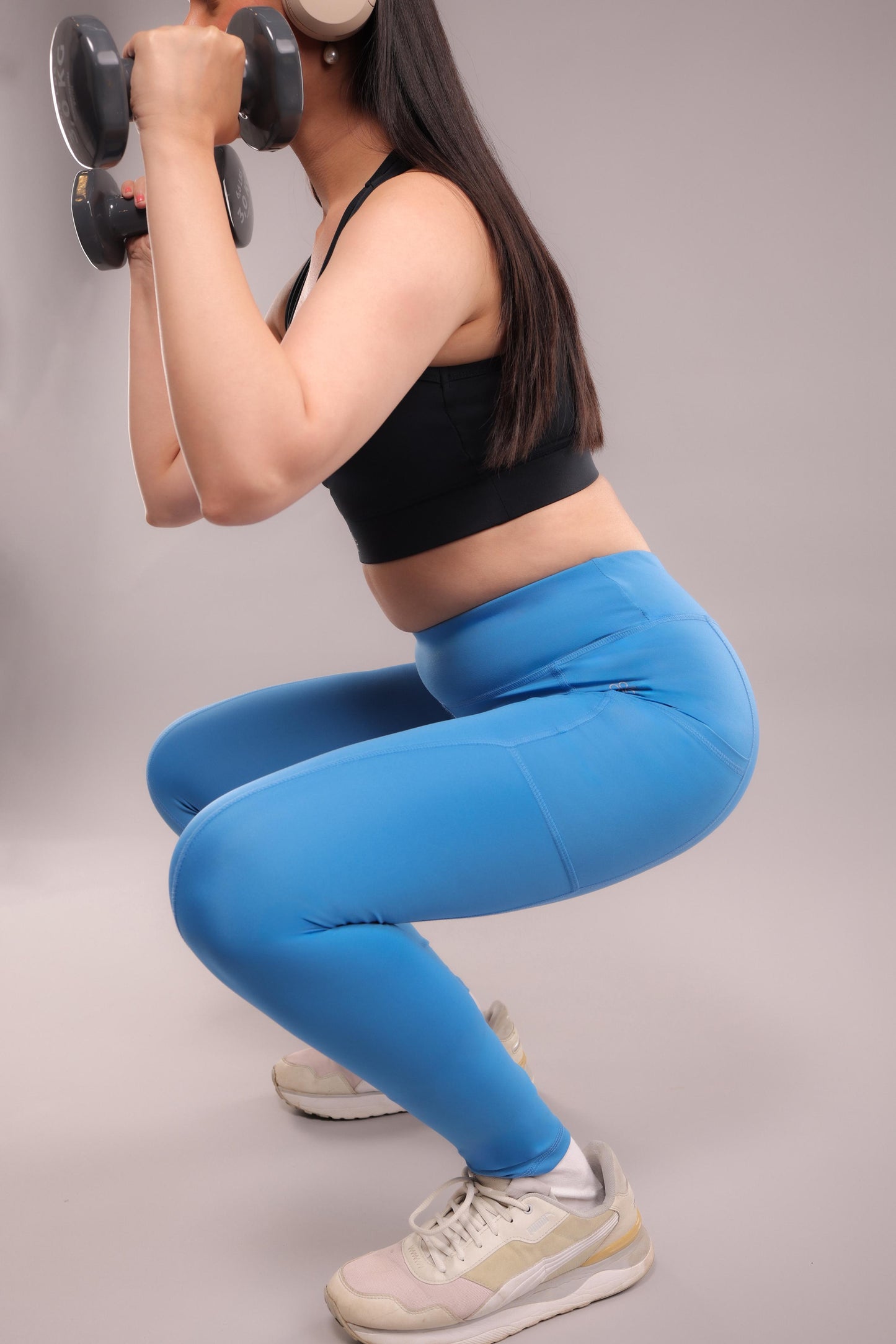 Sculpt-Fit Dodger Blue Leggings