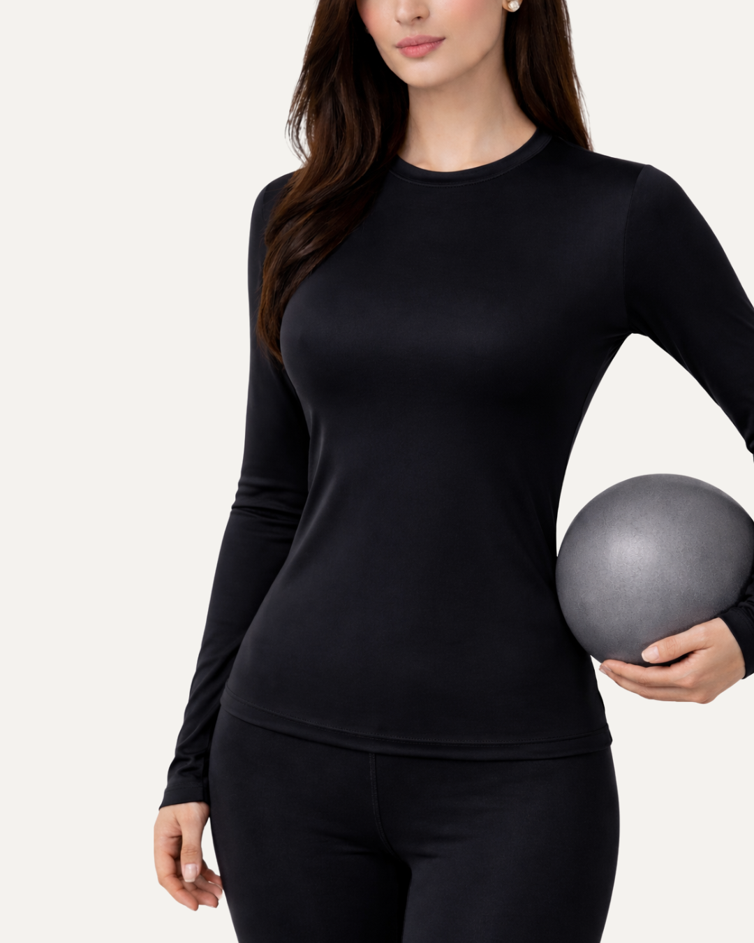 Define Noir Long Sleeves Top