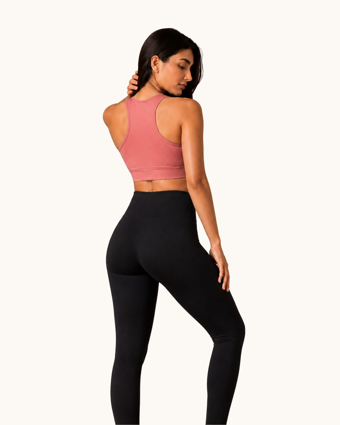 The Classic Dusty Rose Sports Bra