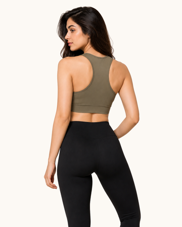 The Classic Sage Sports Bra