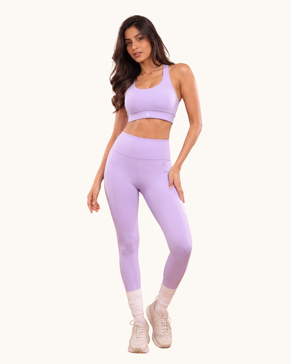Contour-Fit Lilac Legging