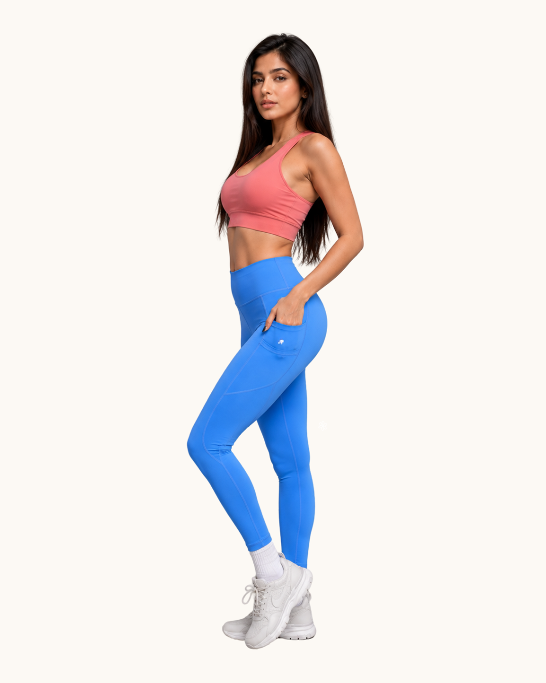 Contour-Fit Dodger Blue Legging