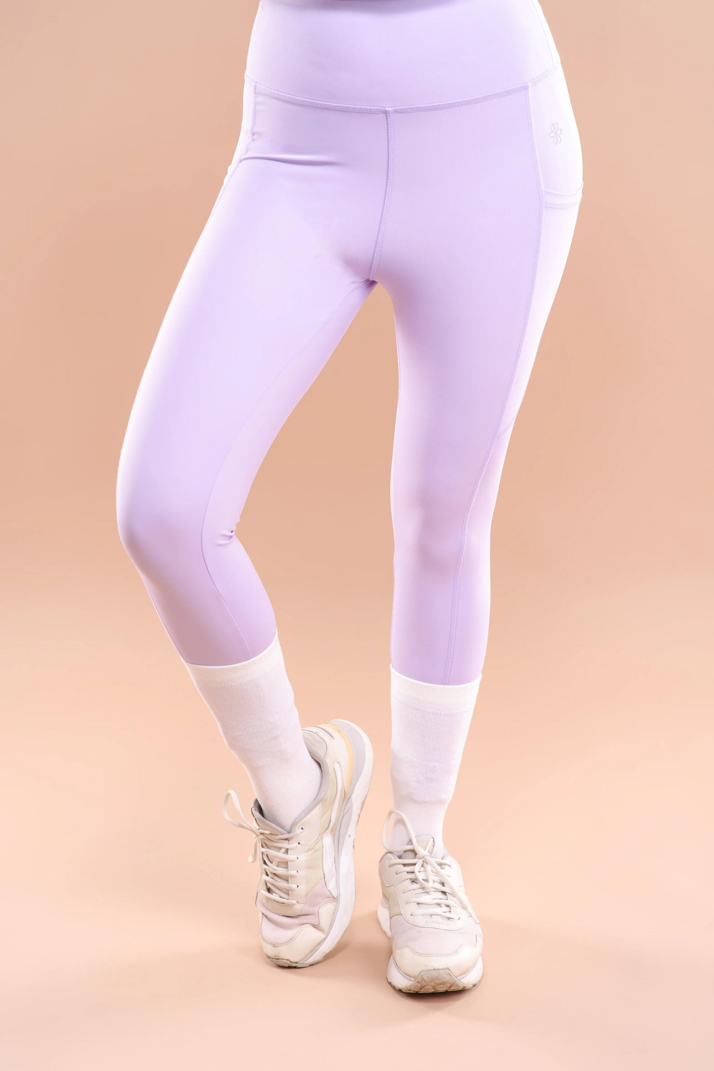 Contour-Fit Lilac Leggings