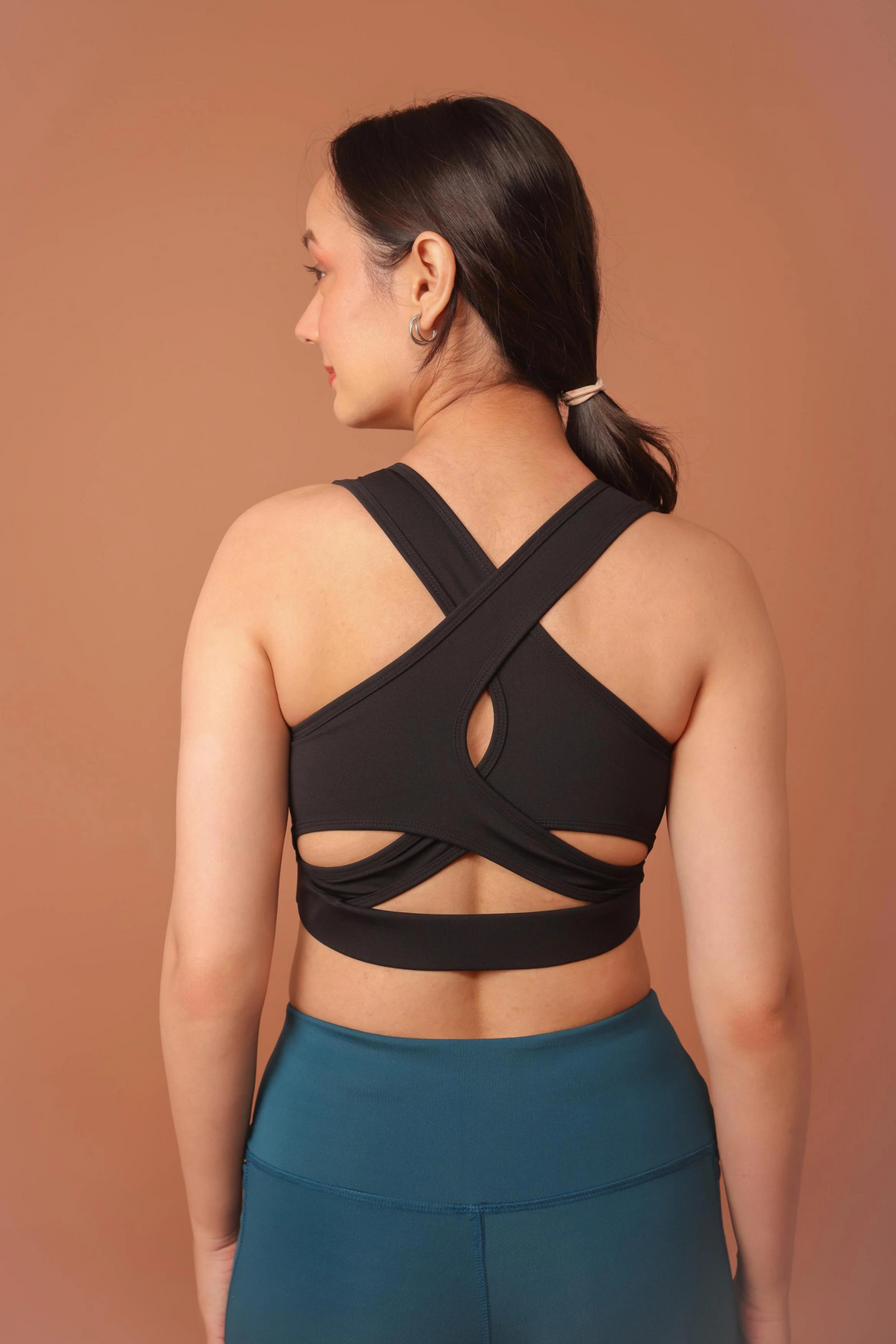 X-Fit Coral Sports Bra